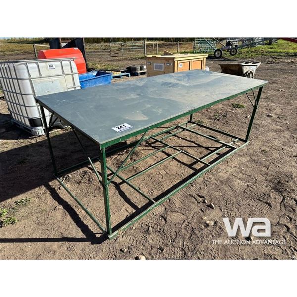 GREEN SHOP TABLE