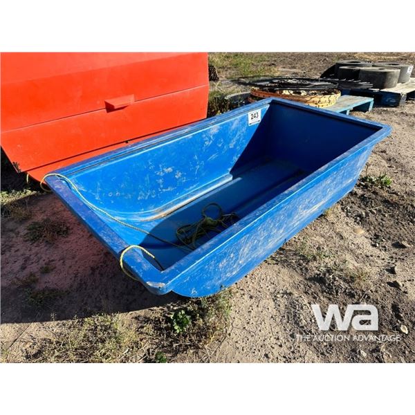 POLY BLUE CALF SLED