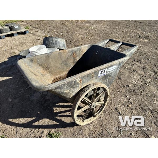 RUBBERMAID WHEEL CART