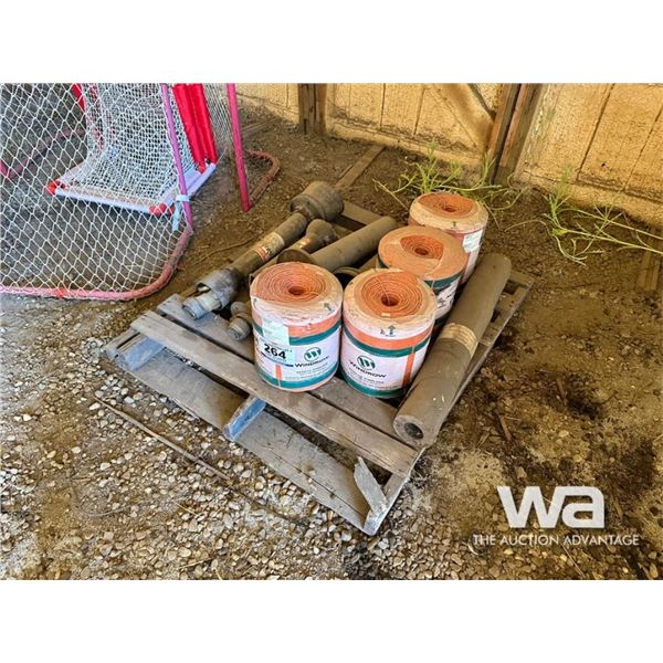 PTO SHAFTS, BALER TWINE, TRAILER HITCH