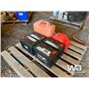 Image 1 : (4) MAGNACHARGE BATTERIES, (2) JERRY CANS