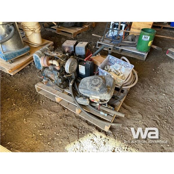 (3) MOTORS, BATTERY BOOSTER