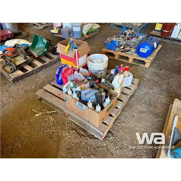BUG WASH, OILS, CAULKING GUN