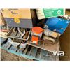 Image 7 : NAILS, LIGHTS, CORDS, PAINT TRAYS, TILE ADHESIVE