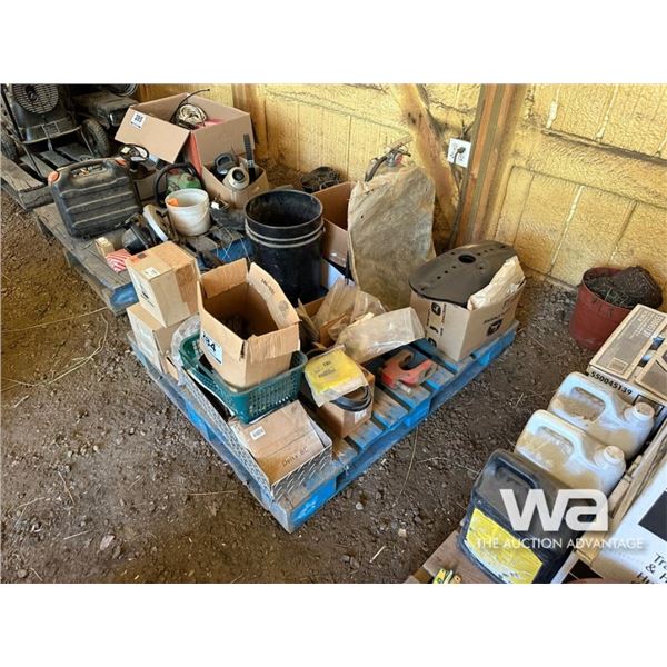 JOHN DEERE PARTS, BELTS, FIRE EXTINGUISHER