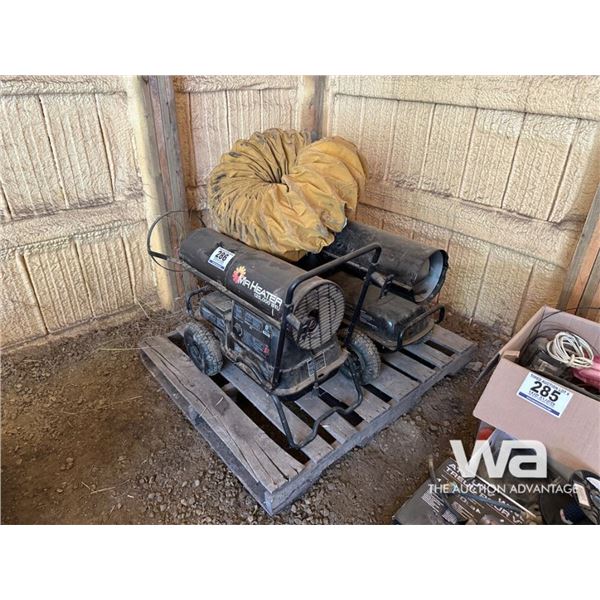 (2) MR HEATERS 125,000 BTU KEROSENE HEATERS