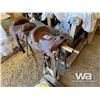 Image 1 : WESTERN SADDLE, TRAINING SADDLE WITH METAL STAND