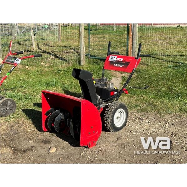 MTD 10 HP 28 IN SNOWBLOWER