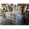 Image 2 : 4 PIECE WHITE SHELVING