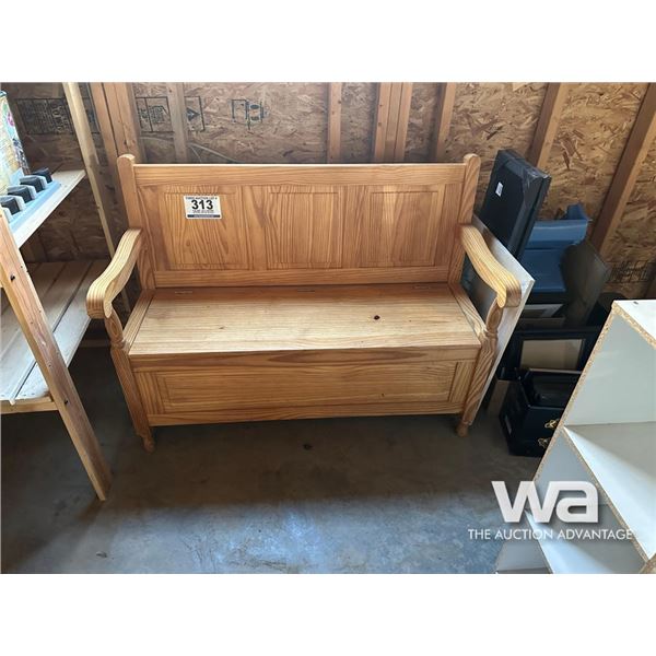 ENTRY WAY WOOD BENCH