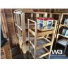 Image 1 : 3 PIECE WOOD SHELVING & HUMIDIFIER