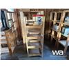 Image 3 : 3 PIECE WOOD SHELVING & HUMIDIFIER
