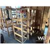 Image 4 : 3 PIECE WOOD SHELVING & HUMIDIFIER