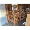 Image 1 : 6 PIECE WOOD SHELVING