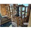 Image 3 : 6 PIECE WOOD SHELVING