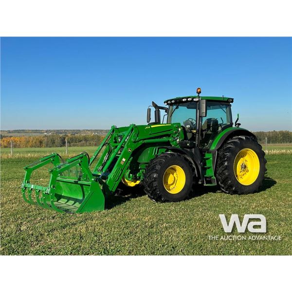 2018 JOHN DEERE 6175R MFWD TRACTOR & FEL