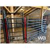 Image 2 : STEEL CORRAL PEN & (3) GATES