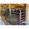 Image 4 : STEEL CORRAL PEN & (3) GATES
