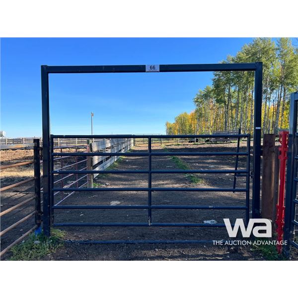 10 FT. SWINGING GATE WITH FRAME
