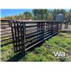 Image 2 : (5) LIVESTOCK 24 FT. FREESTANDING 5 BAR PANELS