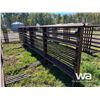 Image 3 : (5) LIVESTOCK 24 FT. FREESTANDING 5 BAR PANELS
