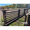 Image 2 : (4) LIVESTOCK 24 FT. FREESTANDING 5 BAR PANELS