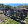 Image 3 : (4) LIVESTOCK 24 FT. FREESTANDING 5 BAR PANELS
