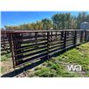 Image 2 : (5) LIVESTOCK 24 FT. FREESTANDING 5 BAR PANELS