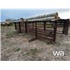 Image 2 : (5) LIVESTOCK 24 FT. FREESTANDING 5 BAR PANELS