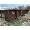 Image 3 : (5) LIVESTOCK 24 FT. FREESTANDING 5 BAR PANELS