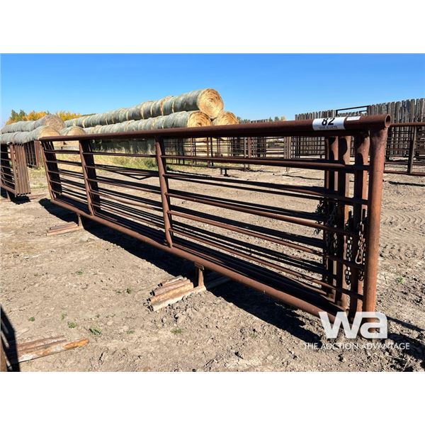 (5) LIVESTOCK 24 FT. FREESTANDING 5 BAR PANELS