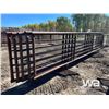 Image 2 : (5) LIVESTOCK 24 FT. FREESTANDING 5 BAR PANELS