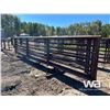 Image 3 : (5) LIVESTOCK 24 FT. FREESTANDING 5 BAR PANELS