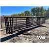 Image 2 : (5) LIVESTOCK 24 FT. FREESTANDING 5 BAR PANELS