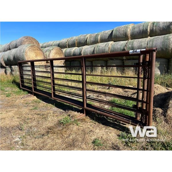 (4) LIVESTOCK 24 FT. FREESTANDING 5 BAR PANELS