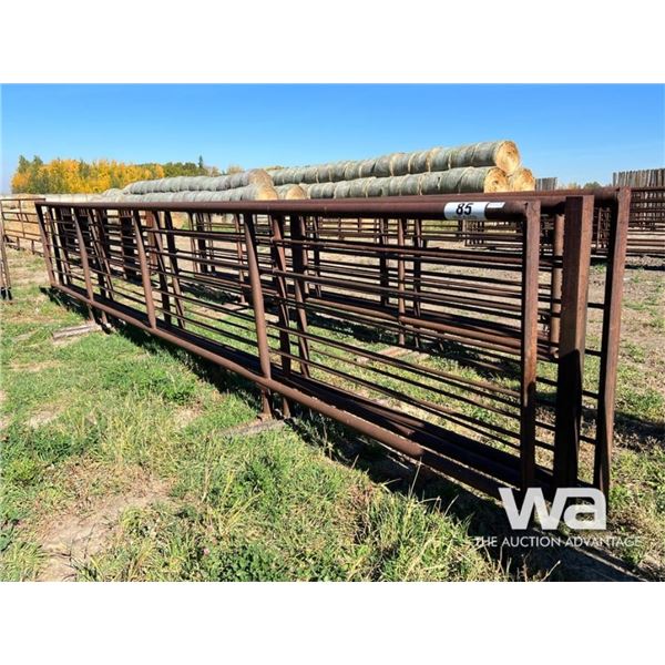 (3) LIVESTOCK 24 FT. FREESTANDING 5 BAR PANELS