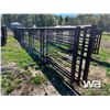 Image 3 : (3) LIVESTOCK 24 FT. FREESTANDING 5 BAR PANELS