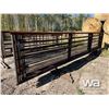 Image 2 : (6) LIVESTOCK 24 FT. FREESTANDING 5 BAR PANELS