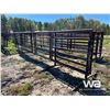 Image 3 : (2) 24 FT. FREESTANDING 5 BAR PANELS W/GATE