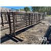 Image 2 : (2) LIVESTOCK 24 FT. FREESTANDING 5 BAR PANELS