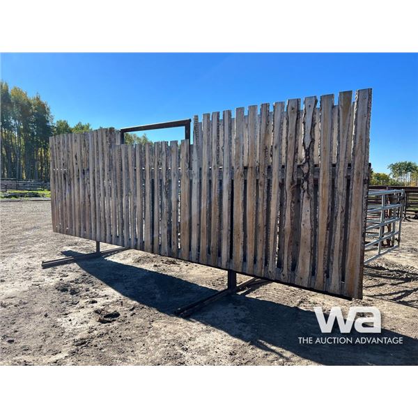 (2) 24 FT. WIND BREAKING PANELS