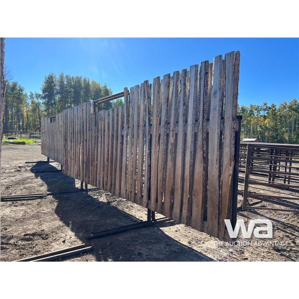 (2) 24 FT. WIND BREAKING PANELS