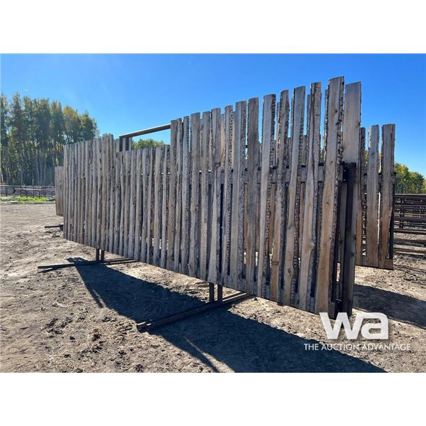 (2) 24 FT. WIND BREAKING PANELS
