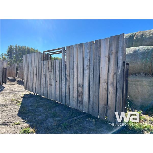 (3) 24 FT. WIND BREAKING PANELS