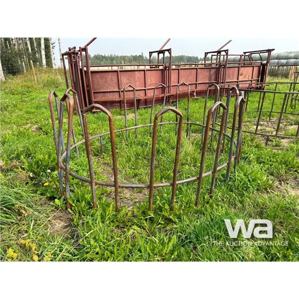 LIVESTOCK ROUND BALE FEEDER
