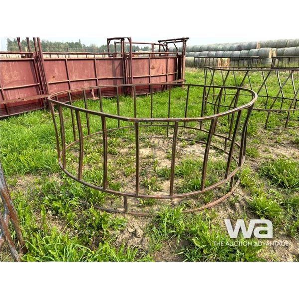 LIVESTOCK ROUND BALE FEEDER