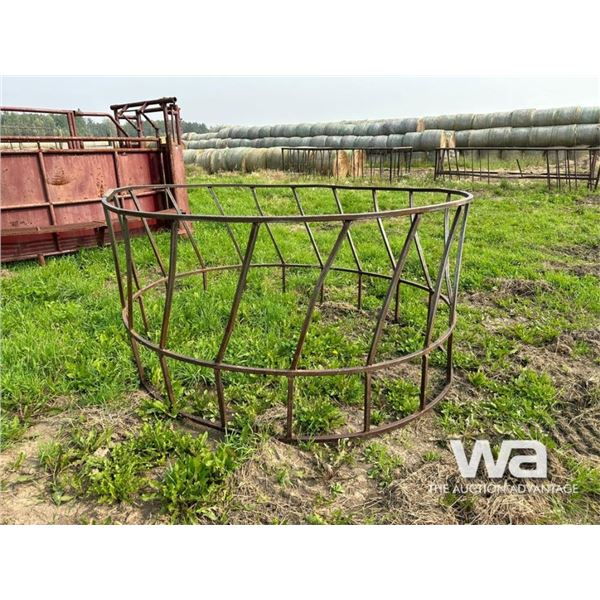LIVESTOCK ROUND BALE FEEDER