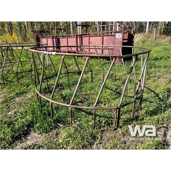 LIVESTOCK ROUNDBALE FEEDER
