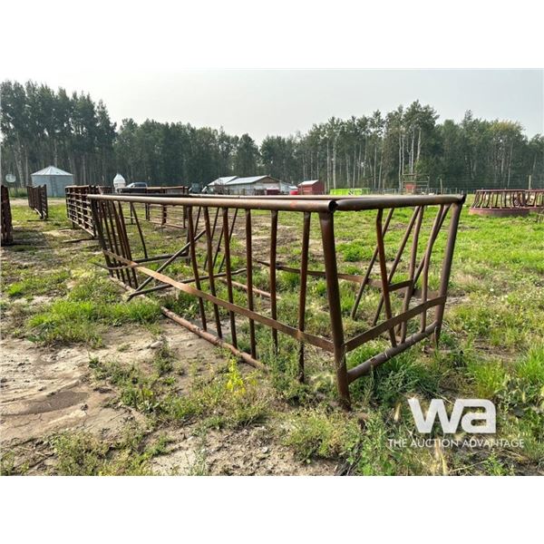 STEEL LIVESTOCK BALE FEEDER