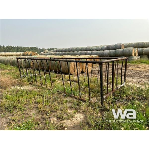 STEEL LIVESTOCK BALE FEEDER